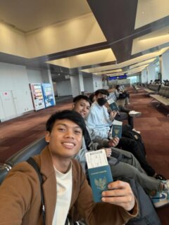 インドネシア技能実習生が帰国しました。